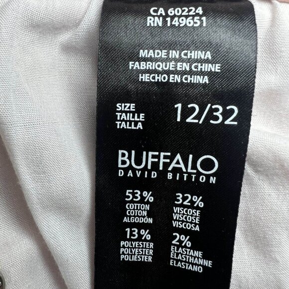 Buffalo David Bitton Jeans Women 12/32 Pink Aubrey Mid Rise Stretch Ankle Grazer - Picture 11 of 14